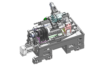 阶梯式整体机身 阶梯式整体机身