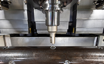 石油射孔抢盲孔铣槽专机